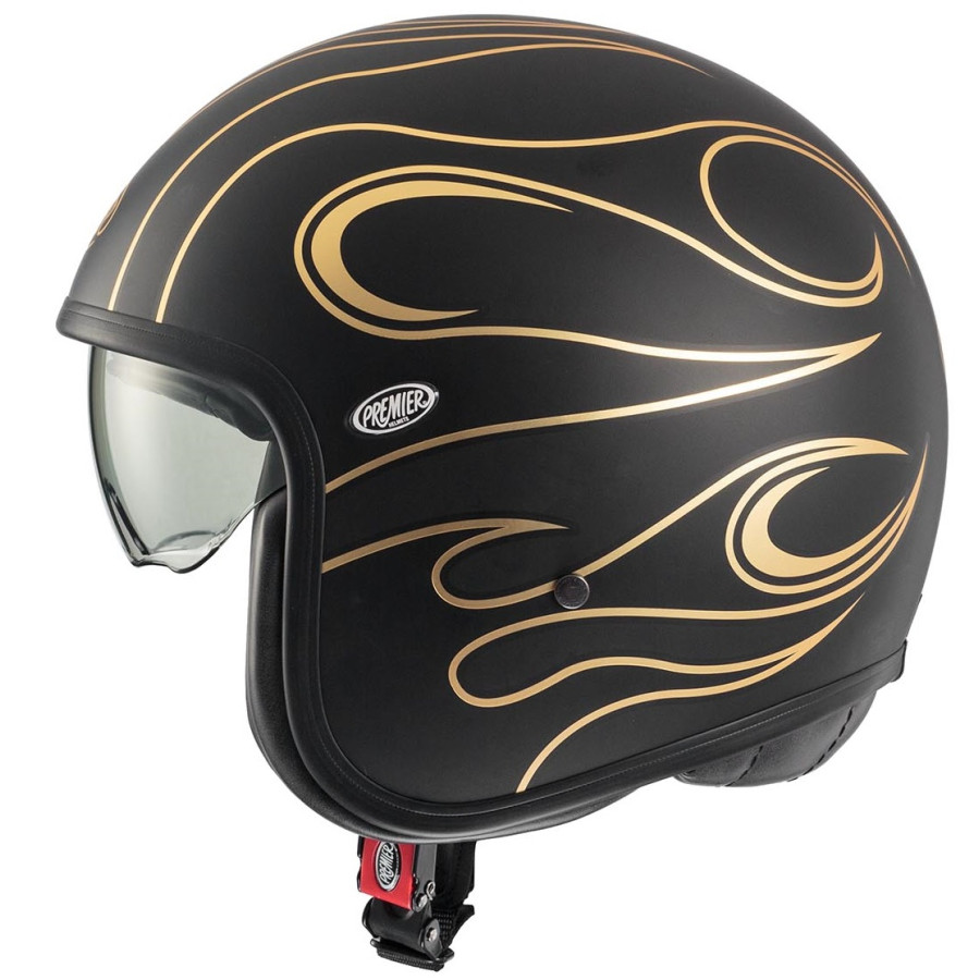 Casque Vintage Fr Gold Chromed Bm Premier