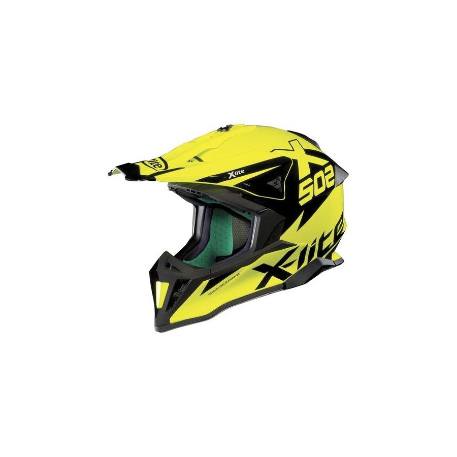 Casque Moto Motocross NOLAN - X502 Nac-nac Led Yellow