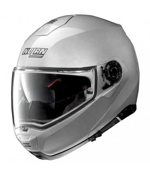 Casque Modulable NOLAN N100 5 Classic n-Com Platinum Silver