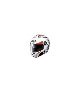 Casque Modulable NOLAN - X1004 Nordhelle n-Com Metal White/Red-Black