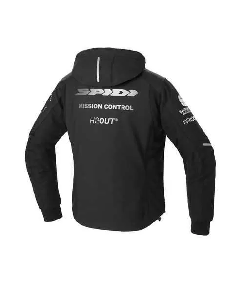 Blouson Moto Hoodie Armor H2Out - Spidi