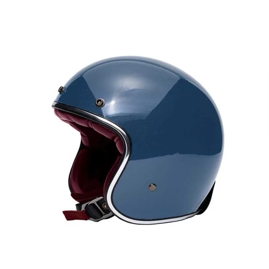 CASQUE JET THE CLASSIC - MÂRKÖ (Blue/Red) CASQUE JET THE CLASSIC - MÂRKÖ (Blue/Red)