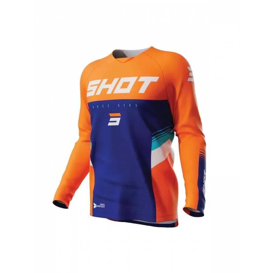 Maillot Moto Raw Kid Tracer - Shot