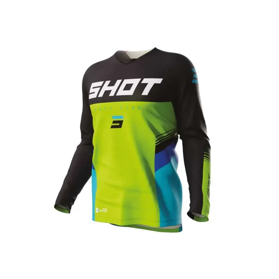 Maillot Moto Raw Kid Tracer - Shot