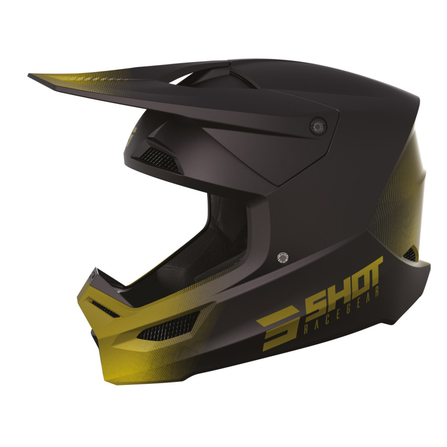 Casque Moto Cross Race Raw - Shot