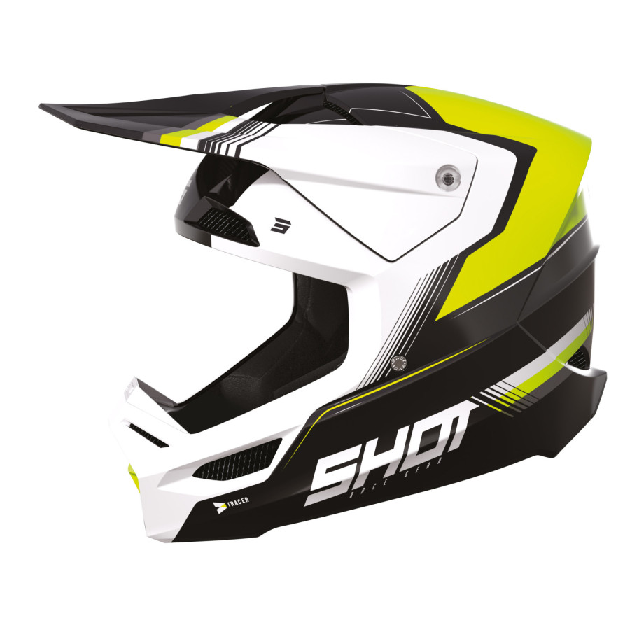 Casque Moto Cross Race Tracer - Shot