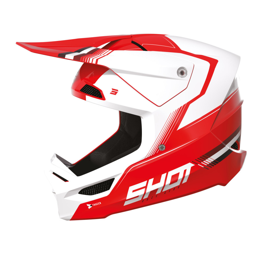 Casque Moto Cross Race Tracer - Shot