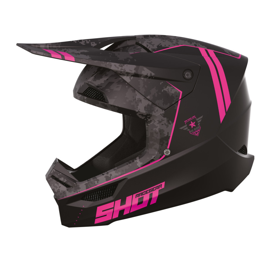 Casque Moto Cross Furious Army - Shot