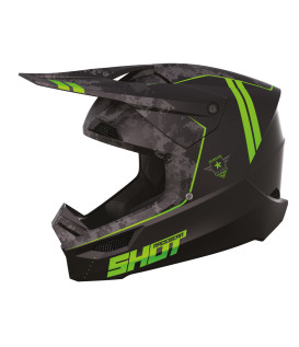 Casque Moto Cross Furious Army - Shot