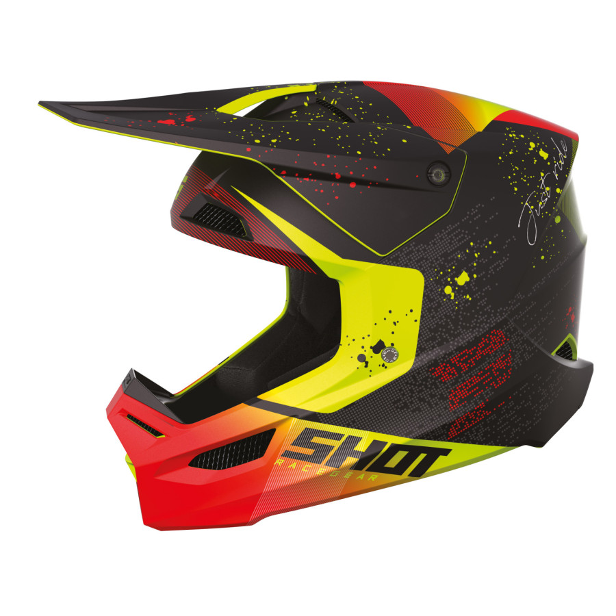 Casque Moto Cross Furious Matrix - Shot