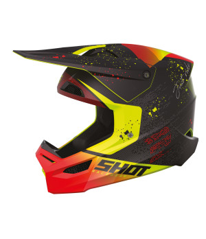 Casque Moto Cross Furious Matrix - Shot