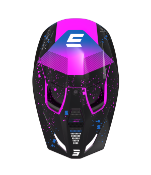 Casque Moto Cross Furious Kid Matrix - Shot
