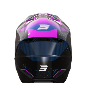 Casque Moto Cross Furious Kid Matrix - Shot