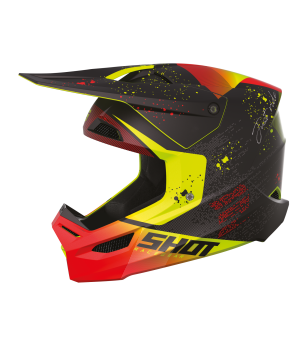 Casque Moto Cross Furious Kid Matrix - Shot