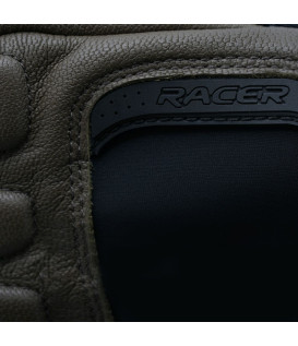 Gants Moto Homme Hiver Cuir Textile Ronin Winter - Racer