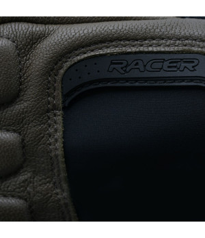 Gants Moto Homme Hiver Cuir Textile Ronin Winter - Racer