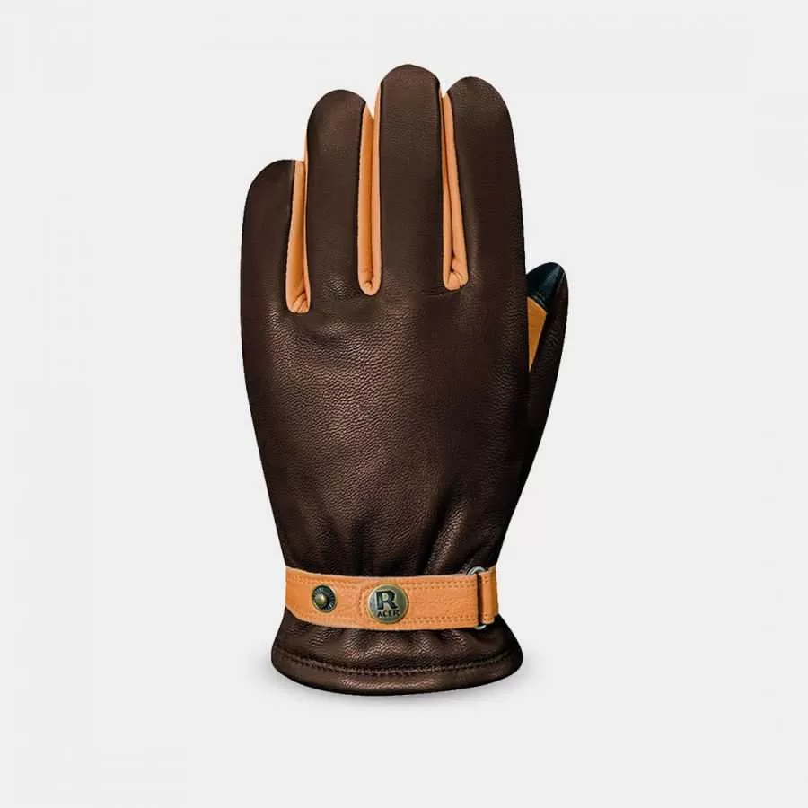 Gants Moto Homme Hiver Cuir Legacy - Racer Gants Moto Homme Hiver Cuir Legacy - Racer