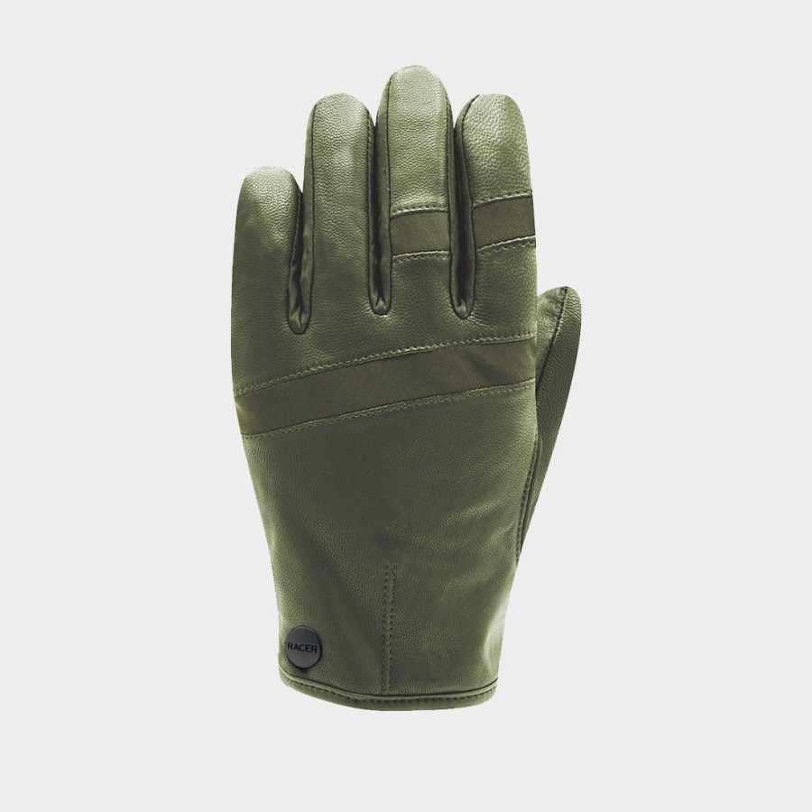 Gants Moto Homme Hiver Cuir Bridge - Racer