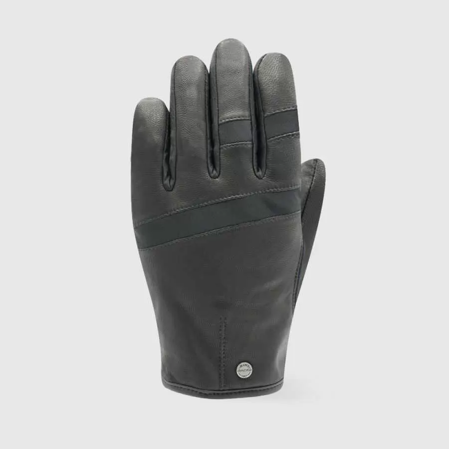 Gants Moto Homme Hiver Cuir Bridge - Racer Gants Moto Homme Hiver Cuir Bridge - Racer