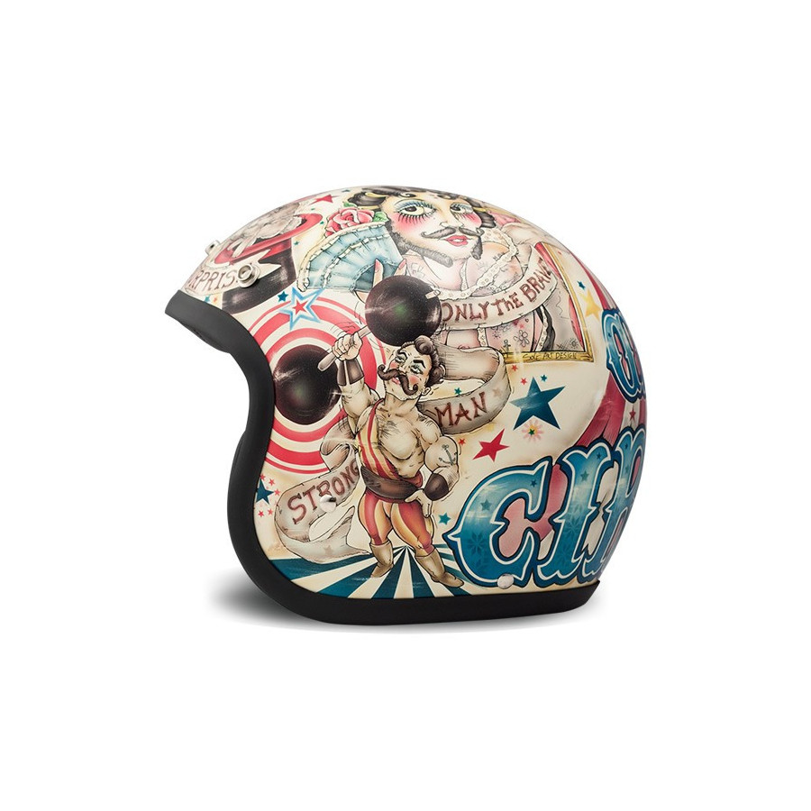Casque Jet Vintage Circus - Dmd