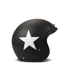 Casque Jet Vintage Star Black - Dmd