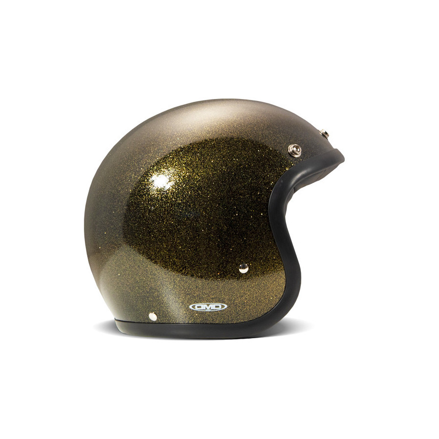 Casque Jet Vintage Glitter Bronze - Dmd