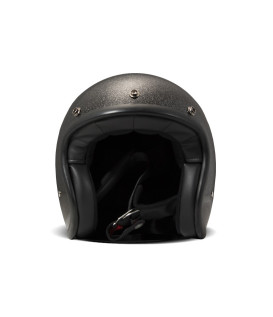 Casque Jet Vintage Glitter Black - Dmd