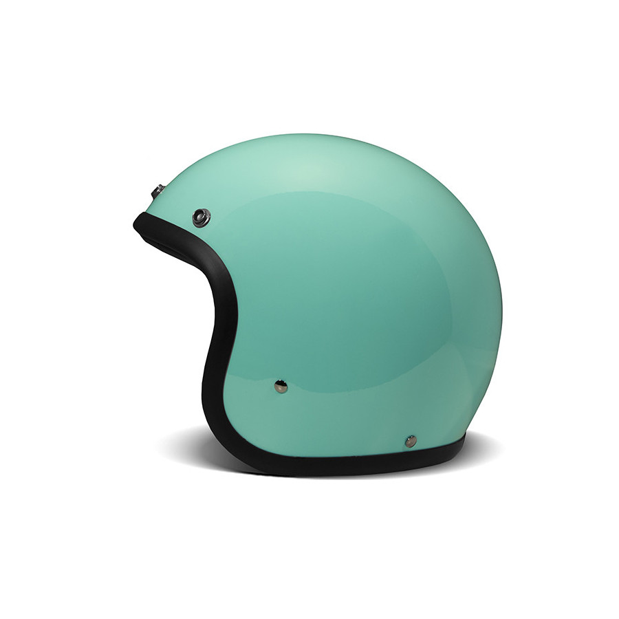 Casque Jet Vintage Turquoise - Dmd