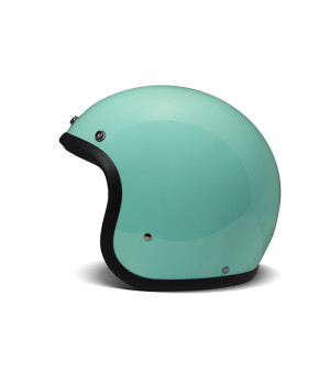 Casque Jet Vintage Turquoise - Dmd