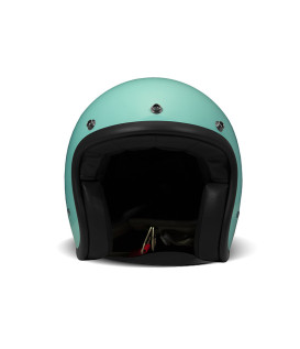 Casque Jet Vintage Turquoise - Dmd