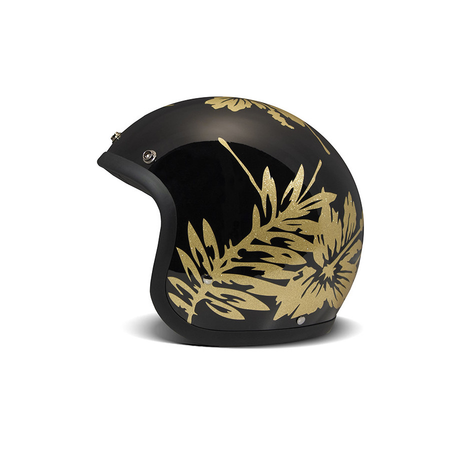 Casque Jet Vintage Flower - Dmd