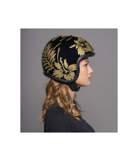 Casque Jet Vintage Flower - Dmd