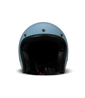 Casque Jet Vintage Light Blue - Dmd