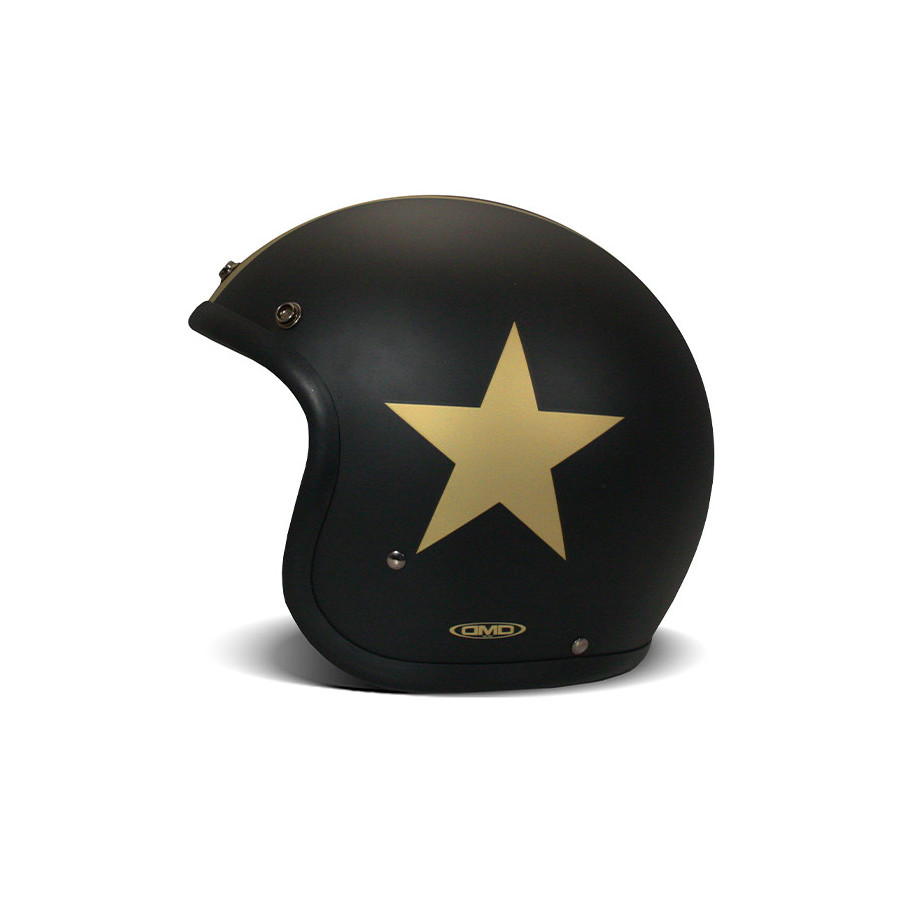 Casque Jet Vintage Star Gold - Dmd