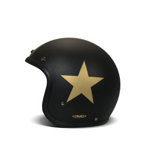 Casque Jet Vintage Star Gold - Dmd