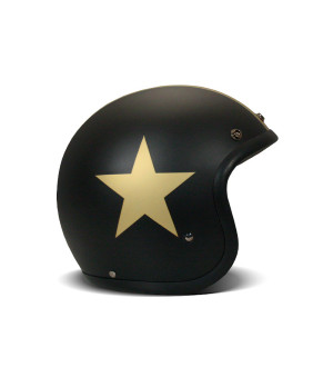 Casque Jet Vintage Star Gold - Dmd