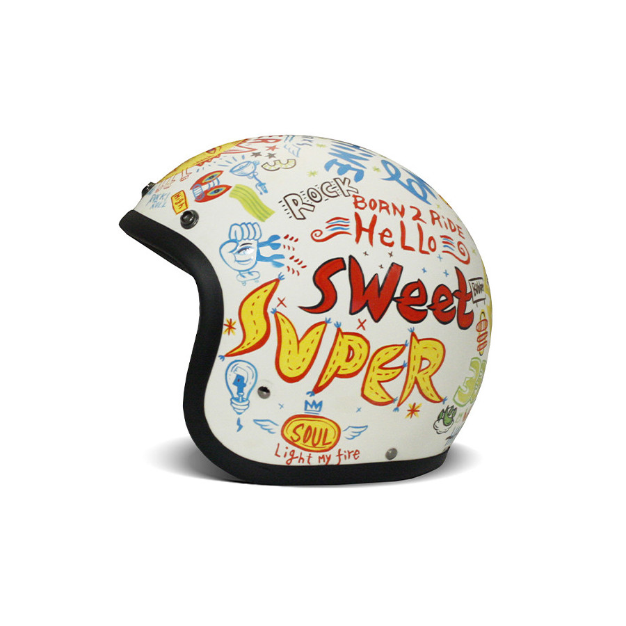 Casque Jet Vintage Soul - Dmd