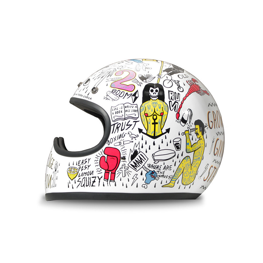 Casque Intégral Racer Tribal - Dmd