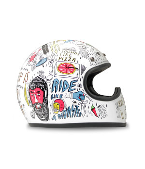 Casque Intégral Racer Tribal - Dmd