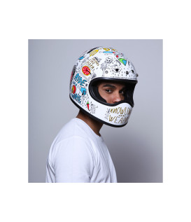 Casque Intégral Racer Tribal - Dmd