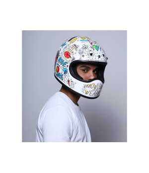 Casque Intégral Racer Tribal - Dmd