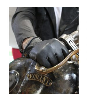 Gants Shield Black Leather - Dmd