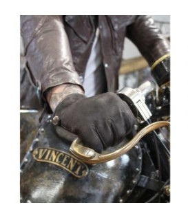 Gants Shield Brown Leather - Dmd