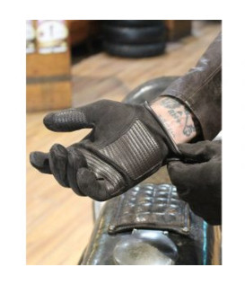 Gants Shield Brown Leather - Dmd
