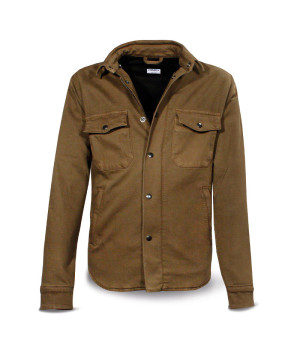 Jacket Handmade Shirt Sand Cotton Man - Dmd