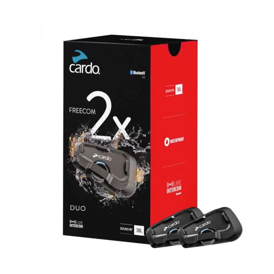 Cardo - Intercom Bluetooth Cardo Freecom 2X Duo