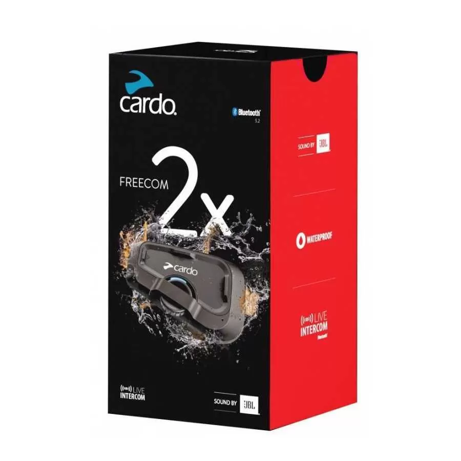 Cardo - Intercom Bluetooth Cardo Freecom 2X Solo