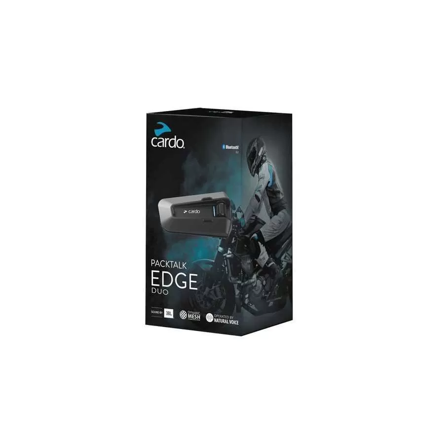 Cardo - Intercom Bluetooth Packtalk Edge Duo