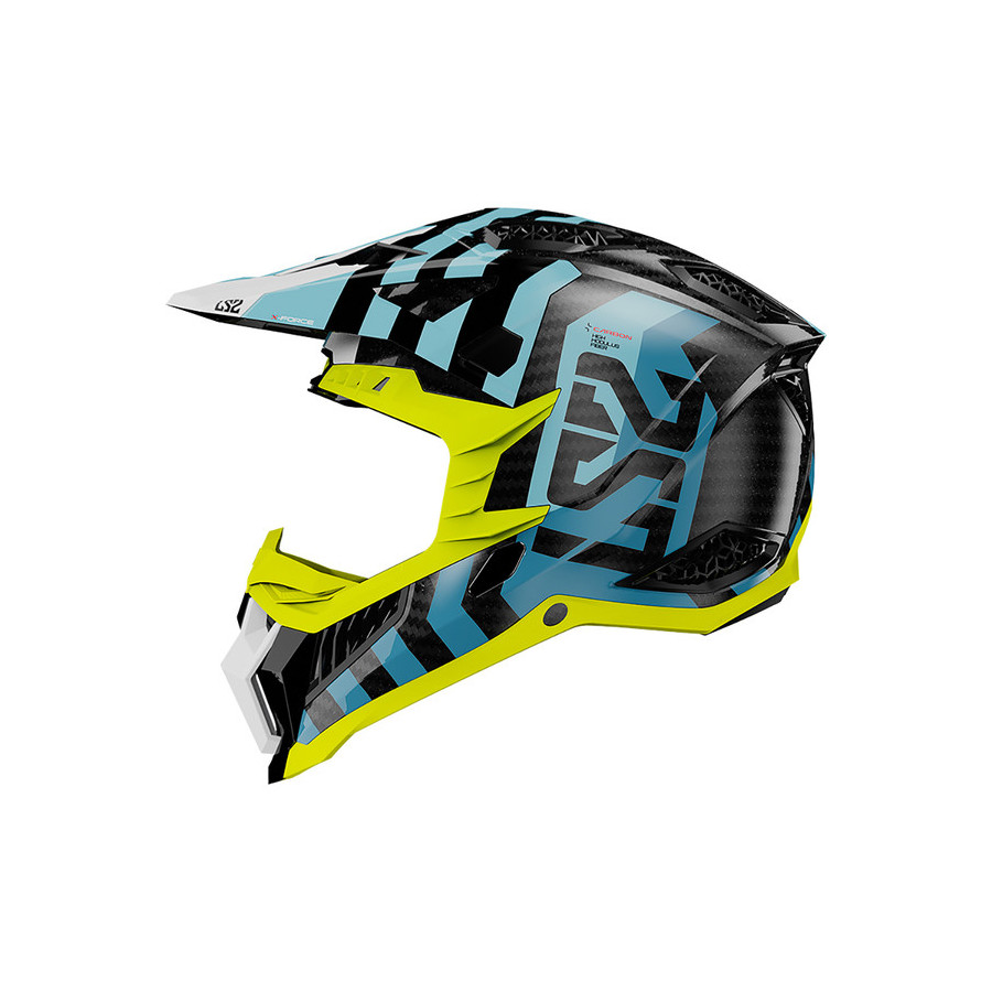 Ls2 - Casque Mx703 Carbone X-Force Barrier