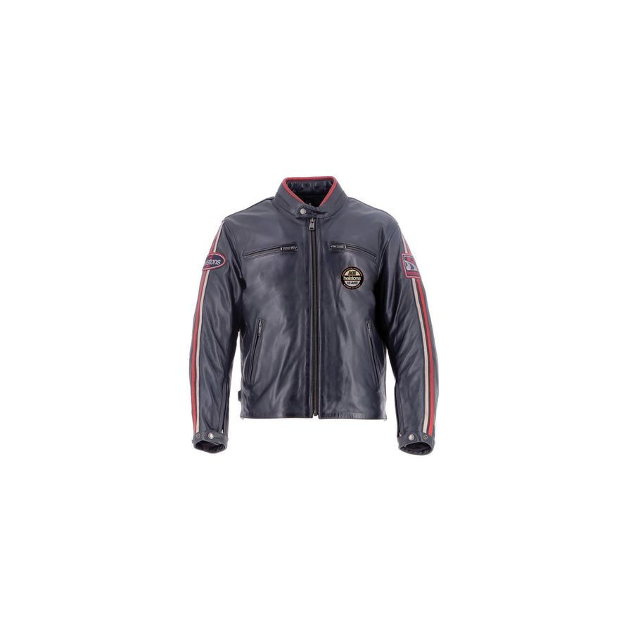 Helstons - Blouson Ace Cuir Rag 10 ans